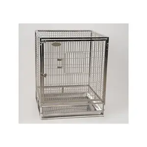 High Durability Custom Pet Carrier Stainless Steel Hospital Pet Cage With Reasonable Prices