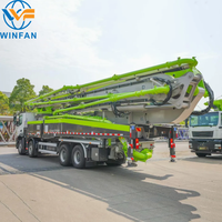Camion pompe à béton Zoomlion d'occasion ZLJ5441THBSF 59X-6RZ, 452 CV, deux tailles au choix, pompage haute efficacité