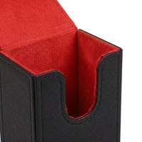Boîte de rangement pour cartes de jeu de société, organisateur de jeux de cartes, boîte à cartes à couvercle rabattable, boîte à cartes portable, personnalisée