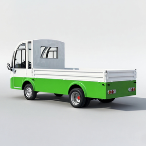 Buggy Lightgreen Buggy <span class=keywords><strong>2</strong></span> <span class=keywords><strong>places</strong></span> électrique Mini Van Dustbin Véhicule de transfert avec plaque arrière <span class=keywords><strong>Chariot</strong></span> fonctionnel <span class=keywords><strong>Chariot</strong></span> de conciergerie Quad Bike - Product Image 1