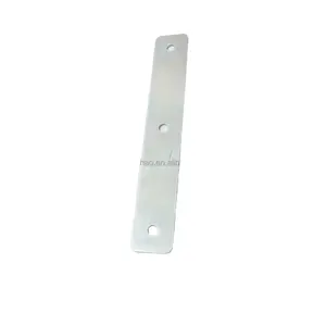 Precio de fábrica OEM hecho de acero galvanizado plana conector de placas de madera