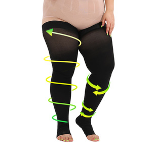 <span class=keywords><strong>Calze</strong></span> a Compressione Medica al Ginocchio 20-30mmHg a Pressione Graduata per Vene Varicose, Edema, Fatica, Unisex per Uso Ospedaliero - Product Image 1