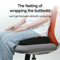 OEM/ODM gel antidérapant coussin de siège de chaise de bureau en mousse à mémoire de forme coussin de siège orthopédique anti-hémorroïdes refroidissement automobile