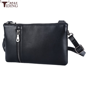 Tiding Crossbody <b>Bag</b> 7 Inch Black Lightweight Casual Shoulder <b>Bag</b> for Men And Women - Product Image 2