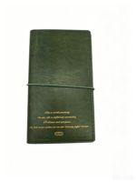 Carnet de voyage A5 en cuir PU de haute qualité avec couverture rigide et bande élastique pour étudiants, bureau et planification quotidienne