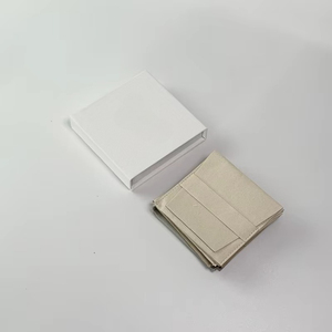 Caja de Joyería con Cierre Magnético Personalizada, Bolsa de Terciopelo con Cordón de Microfibra, Bolsas de Regalo con Botón a Presión, Estampado en Caliente de 8*8cm - Product Image 4