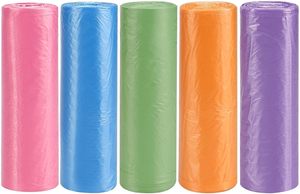 Disposable HDPE Bottom Seal Heat Seal Custom <b>Kitchen</b> Trash Bag on Roll for Household Bin Liner - Product Image 6