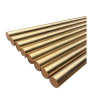 Barra Redonda de Cobre Hecha en China, de 3mm-50mm de Espesor, para la Industria de Decoración, Aplicaciones de Soldadura y Doblado