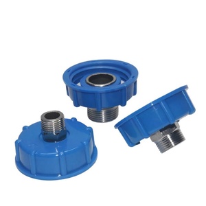Adaptateur de remplacement de valve pour réservoir IBC, raccord fileté S60X6 vers connecteur de tuyau d'arrosage 1/2" 3/4" 1" pour réservoir IBC de 1000L - Product Image 1