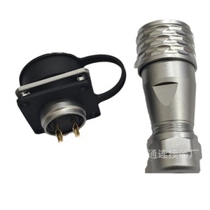 Prise et fiche aviation WY16 SF16M16 2 à 10 broches en alliage de zinc pour montage sur panneau - Product Image 1