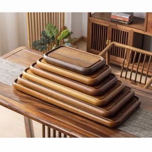 Bandeja de té de madera maciza de alta gama, venta directa de fábrica, regalo empresarial, mesa de té para preparación en seco, selección premium, bandeja de té de palisandro. - Product Image 2