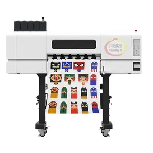 High Quality 60cm UV Dtf Printer UV Roll to Roll Equipped with XP600 Heads Film Transfer Machine