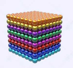 30 Years Factory Wholesale Neodymium Magnet Sphere Bucky Rainbow Magnetic Balls