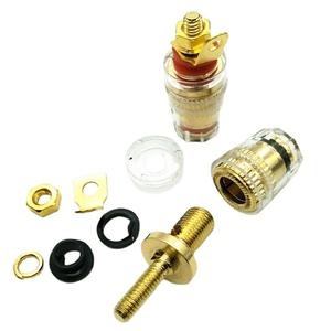 Altavoz, terminal de cristal, terminal de cobre chapado en oro, conector tipo banana, toma de corriente de fábrica - Product Image 3