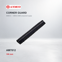 Protection d'angle en POM, composant de couverture d'angle AM7812 pour assemblages de bagages, fourniture de composants ANMCO OEM avec couleur et logo personnalisés