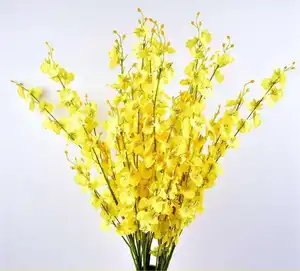 Artificial Flowers Orchids Silk Flowers in Bulk for Wedding Festive Party Home Office Decoration Not Include Vase