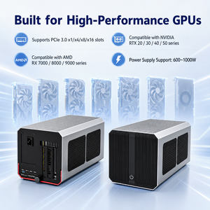 แท่นเชื่อมต่อการ์ดจอ 3in1 Thunderbolt5, ความเร็วส่งข้อมูล 120Gbps, 1xTBT5 80Gbps, รองรับ 8K*60Hz, PCIe3.0 X16, รองรับ nvidia RTX/AMD <span class=keywords><strong>RX</strong></span>, รองรับ PSU 600-1000W - Product Image 5