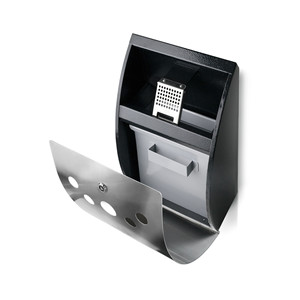 Posacenere da parete in acciaio inossidabile con fori di ventilazione per uso esterno - Product Image 2