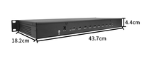 Bitvisus RACK PIP Conmutación sin costuras HDMI Switcher Matrix 3x3 3x4 3x5 3x6 4K60 LCD LED TV Video Wall Controller Procesador