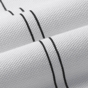 Polo Casual de Manga Corta para Hombre, Cómodo, Diseño Sólido, Tejido de Punto, Transpirable, Cuello Camisero, Tinte Uniforme, Ropa de Trabajo - Product Image 6