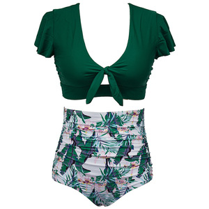 DGLT-19054 femmes mode deux pièces <span class=keywords><strong>maillot</strong></span> <span class=keywords><strong>de</strong></span> <span class=keywords><strong>bain</strong></span> dames mode manches courtes et <span class=keywords><strong>taille</strong></span> <span class=keywords><strong>haute</strong></span> <span class=keywords><strong>maillot</strong></span> <span class=keywords><strong>de</strong></span> <span class=keywords><strong>bain</strong></span> grande <span class=keywords><strong>taille</strong></span> maillots <span class=keywords><strong>de</strong></span> <span class=keywords><strong>bain</strong></span> - Product Image 6