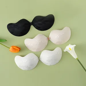 Invisible Silicone Breast Lift Adhesive Bra Gel Pads Push Up Nipple Reusable Nipple Covers For Wedding Dress