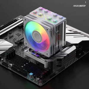 Zeromaster Nuevo Diseño de Enfriador de CPU con 4 Tubos de Calor, Radiador para Juegos Mejorado con Ventiladores para Cajas de Computadora, Enfriamiento de CPU - Product Image 1