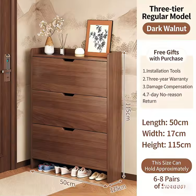 Nut-brown 50cm*17cm*115cm