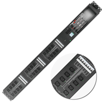 Unité de distribution d'énergie intelligente montée en rack OIT PDU triphasé de qualité centre de données 24 prises Surveillance intelligente