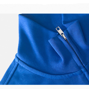 <span class=keywords><strong>Blazer</strong></span> Bianco Personalizzato con Ricamo a Spina di Pesce, Colletto Alto, Lunghezza Lunga, Vestibilità Ampia, ODM, Bottoni a Pressione Frontali - Product Image 4