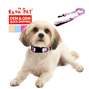 Conjunto de collar y correa para perro con logotipo personalizado y ajustable al por mayor - Product Image 2