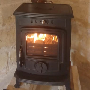 Estufa de Leña de Hierro Fundido, Chimenea de Leña para Calefacción del Hogar - Product Image 3