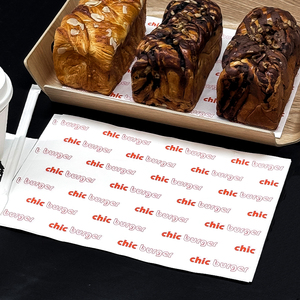 Giấy gói thực phẩm PE thân thiện với môi trường, có thể tái chế, sinh học phân hủy, dùng một lần, chống thấm nước, chống dầu mỡ, dùng cho bánh mì, bánh burger - Product Image 5