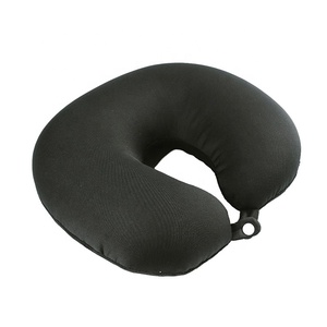 <span class=keywords><strong>Oreiller</strong></span> en forme de U direct du fabricant Logo personnalisé <span class=keywords><strong>oreiller</strong></span> de cou en <span class=keywords><strong>microbilles</strong></span> de conduite de voyage <span class=keywords><strong>avec</strong></span> bouton - Product Image 4