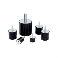Isolateur de vibrations en caoutchouc personnalisé avec boulon, amortisseur anti-vibrations