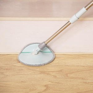 Seau de vadrouille magique de luxe à 360 degrés Panier en plastique robuste Manche télescopique pour le nettoyage de la maison 360 degrés pour vadrouille rotative - Product Image 6