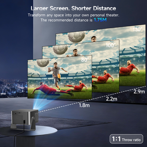 Proyector Magcubic 550ANSI HY350, Gran Venta, 1080P, Inteligente, Portátil, con Control Automático - Product Image 3