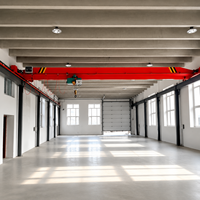 Pont roulant monopoutre de 3 tonnes avec palan électrique à câble à double vitesse pour atelier