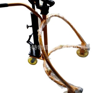 Chariot élévateur à tambour 200L en acier pour fûts d'huile, à pédale hydraulique, réglable, pour entrepôt, avec roues en nylon - Product Image 2