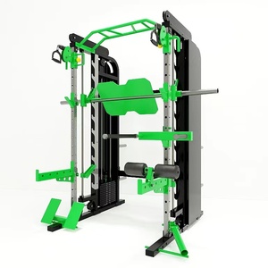 Matériel de fitness professionnel à prix compétitif : Appareil multifonctionnel pour entraînement complet du corps et demi-rack à squats - Product Image 2