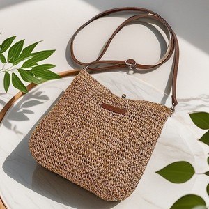 Bolso de Hombro de Playa de Moda, Venta Directa de Fábrica, Nuevo Bolso Bandolera de Ganchillo Hecho a Mano, Bolso Mensajero Informal para Mujer - Product Image 2
