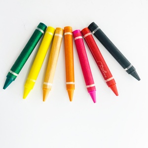 Juego de Crayones Jumbo 12 en 1 a Base de Agua, Lavables, para Estudiantes, Niños, Material Escolar - Product Image 6