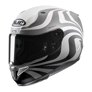 Casco Integrale Hjc Rpha 11 Bianco Grigio XL in Fibra Composita per Moto - Product Image 1