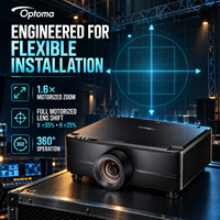 Projecteur laser professionnel Optoma ZU820T 8800 Lumens WUXGA 4K HDR pour projection mapping et fusion des images sur grand écran