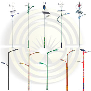 <span class=keywords><strong>Lu</strong></span> <span class=keywords><strong>Yi</strong></span> Hengsheng ไฟถนน LED พลังงานแสงอาทิตย์, IP65 ABS รับทอง6M 7M สำหรับถนนลิเธียมในชนบทใหม่ - Product Image 4