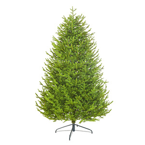 <span class=keywords><strong>Sapin</strong></span> de Noël artificiel transfrontalier en PE ignifuge, éclairé, de luxe, entièrement tridimensionnel - Product Image 1