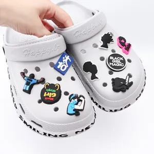 2024 New Product Hot Selling Fashion Cartoons Shoe Decoration Charm For Kids Charms Accessory shoe Charm Clog Gift