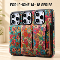 Étui en liège naturel écologique en gros pour iPhone 18 Pro Max 17 16 15 14, coque de chargement sans fil magnétique N52 avec portefeuille