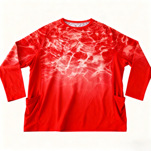 เสื้อยืดแขนยาวกันแดด UV แห้งเร็ว มีกระเป๋า  สำหรับกิจกรรมกลางแจ้ง ตกปลา กีฬา  ใส่ได้ทุกวัน เหมาะสำหรับทุกเพศ - Product Image 3