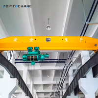 Pont roulant monopoutre CE ISO A5, capacité de 5, 8, 10 et 20 tonnes, grue de levage électrique à pont roulant LD